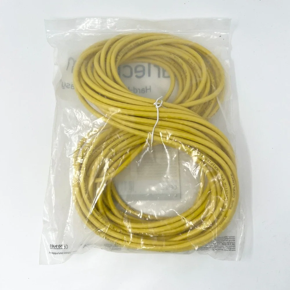 StarTech 50ft Yellow Cat6 Snagless‎ UTP Ethernet Patch Cable N6PATCH50YL NEW